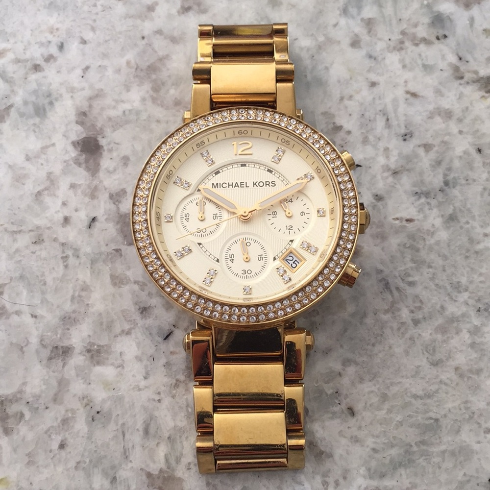 Gold Michael Kors Watch